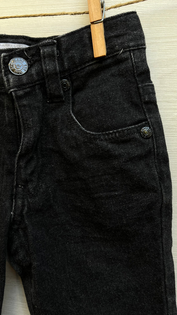 JEANS BABY BASSIC BLACK T.6 MESES