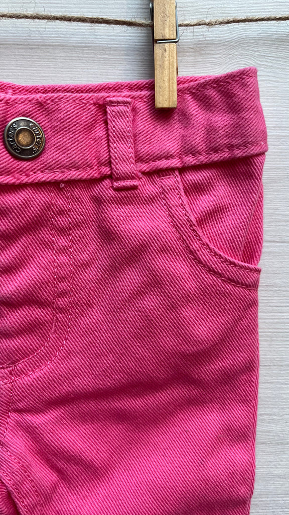 JEANS BABY BASIC PINK T.3 MESES