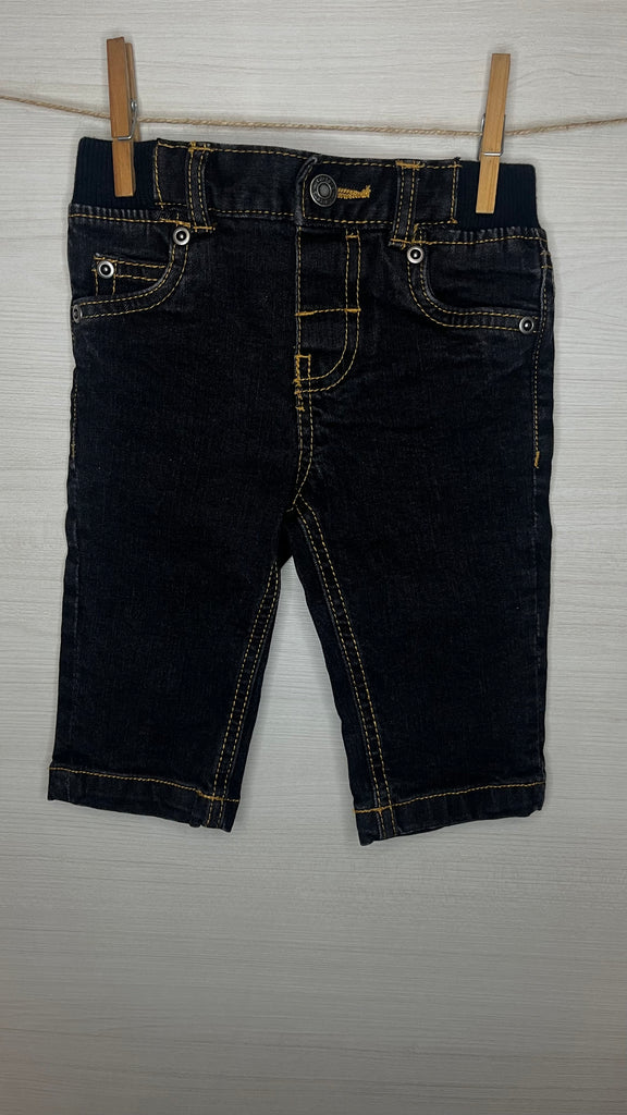 JEANS BABY BLACK BASSIC T.6 MESES