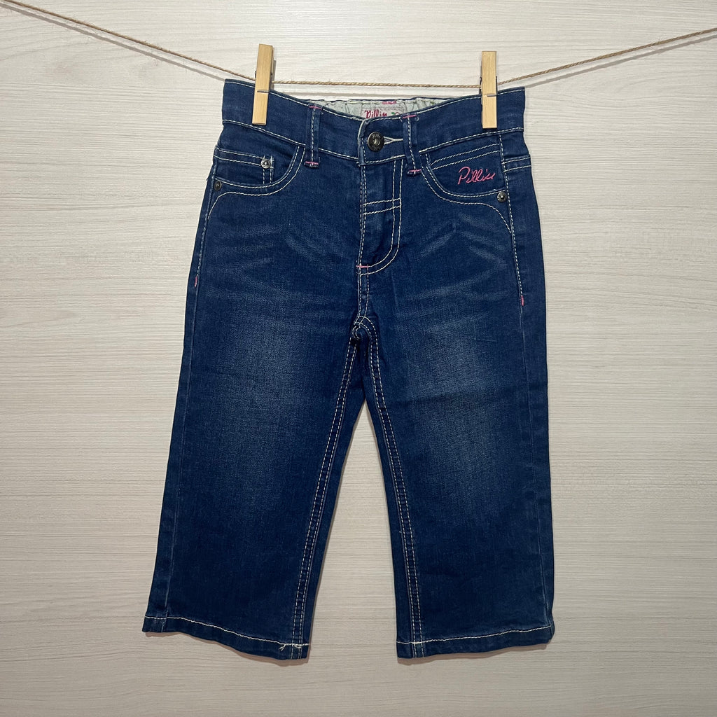 JEANS BABY STRAIGHT BLUE T.18 MESES