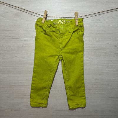 JEANS BABY VERDE LIMA T.24 MESES