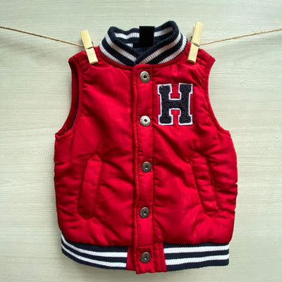 PARKA BABY SIN MANGAS TOMMY HILFIGER T.6 MESES