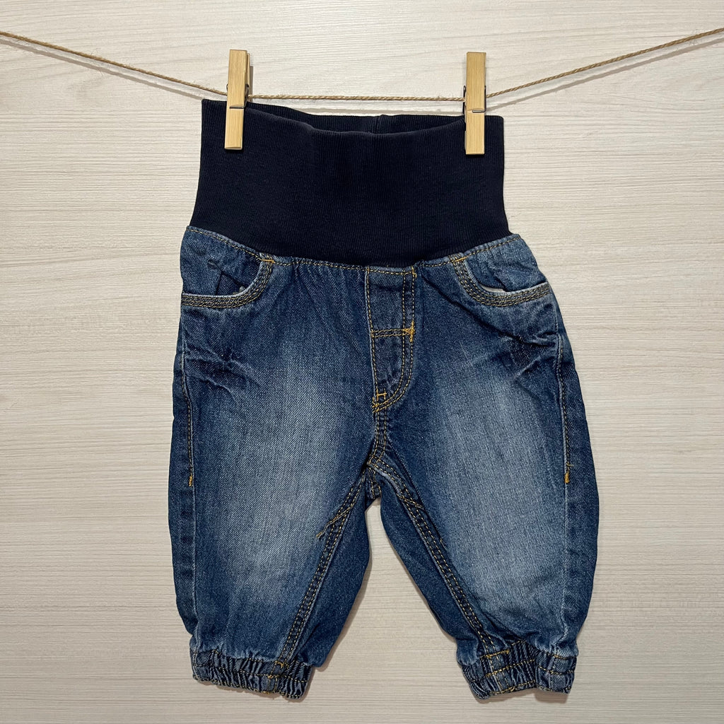 JEANS BABY JEGGIN BLUE T.3 MESES