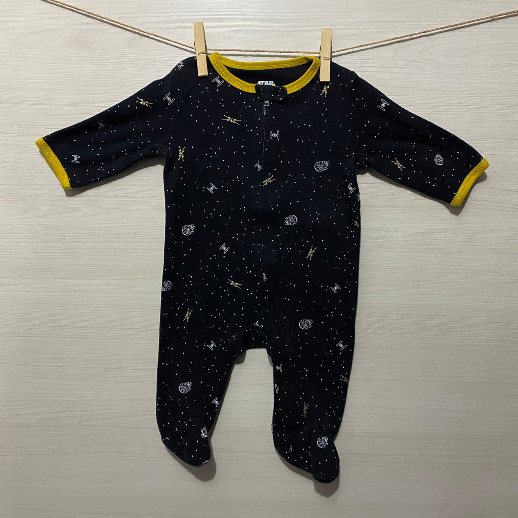 OSITO BABY NEGRO STAR WARS T. 0 A 3 MESES