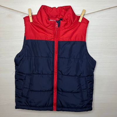 PARKA KIDS BLUE NAVY AND RED T.8 AÑOS