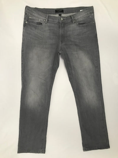 JEANS WASHED GRIS T.44