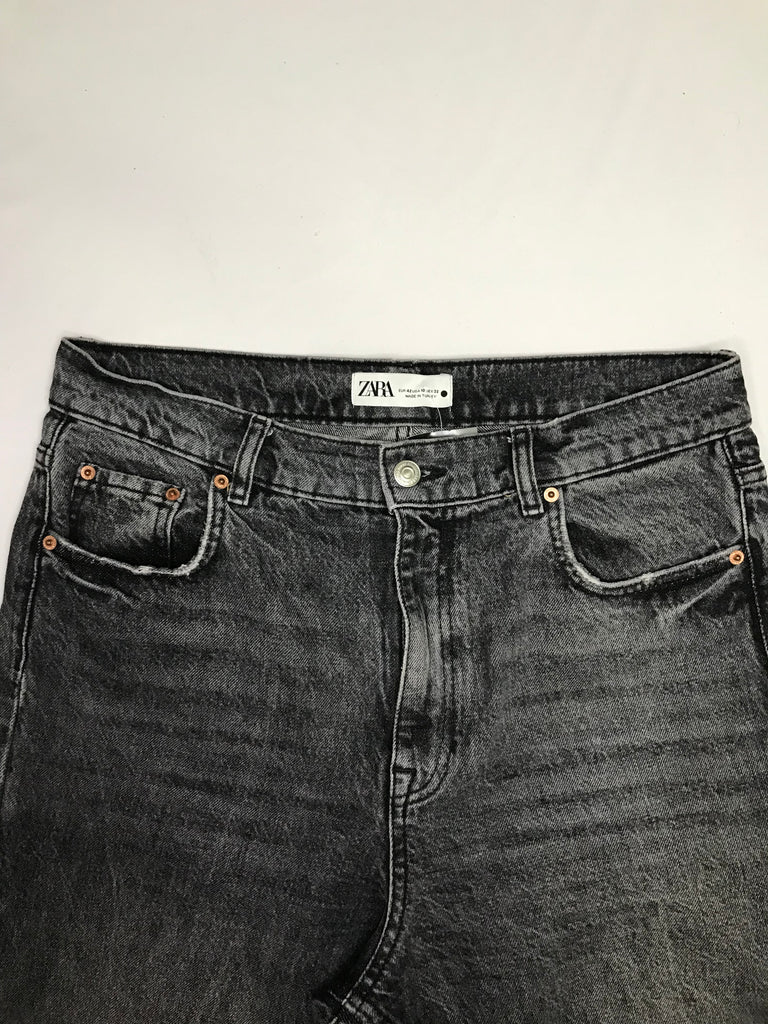 JEANS NEGRO WASHED T.42